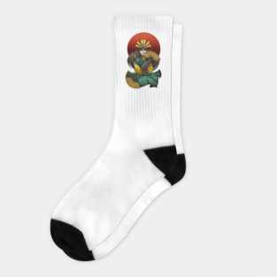 Avatar Kyoshi Socks
