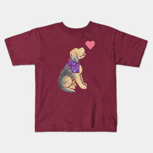 Otterhound watercolour Kids T-Shirt