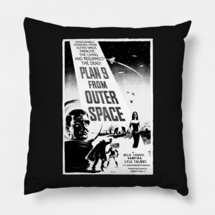 Plan 9 From Outer Space Pillow