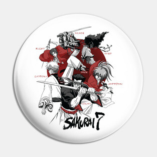 Samurai 7 Pin