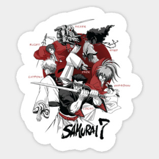 Samurai 7 Sticker