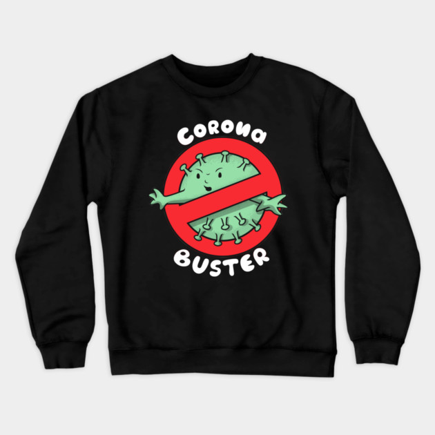 Corona Buster Crewneck Sweatshirt by enrynz