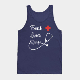 Front Liner Nurse Tank Top