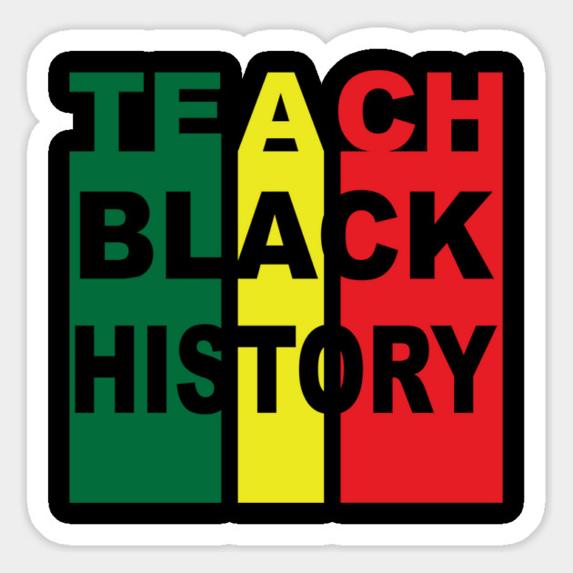 Teach Black History | African American | Black Lives Matter | Black History Magnet by UrbanLifeApparel