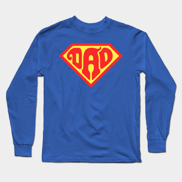 Super Dad Long Sleeve T-Shirt by enrynz
