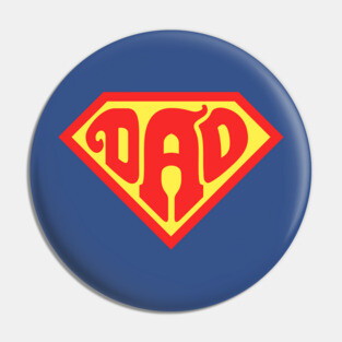 Super Dad Pin