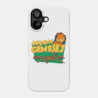 Garfield-Neon Genesis Evangelion Phone Case