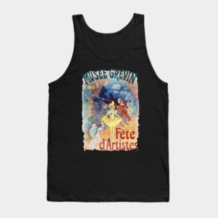 Art nouveau poster for Musee Grevin Tank Top