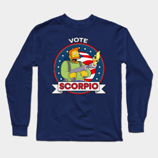 Vote Scorpio Long Sleeve T-Shirt