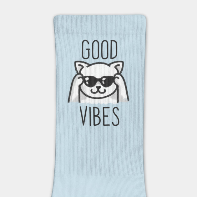 Good Vibes Cat by enrynz