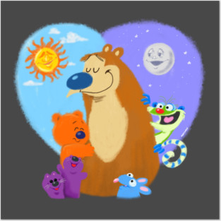 Bear in the Big Blue House Posters and Art