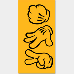 Hands Posters and Art