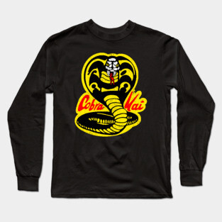 Cobra Kai ✅ Strike First - Strike Hard Long Sleeve T-Shirt