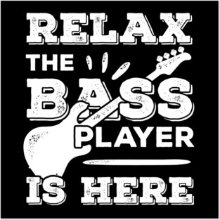 Bass Player Guitar Musician Bassist Gift Posters and Art