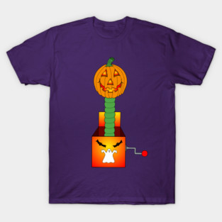 Jack-in-the-Box-O-Lantern Toy T-Shirt