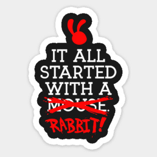 RABBIT Sticker