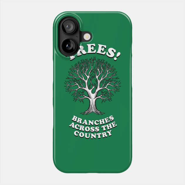 Trees - Branches Across The Country Phone Case by dumbshirts
