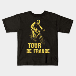 Tour de France Pro Cycling World Tour For The Cycling Fans Kids T-Shirt