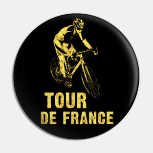 Tour de France Pro Cycling World Tour For The Cycling Fans Pin