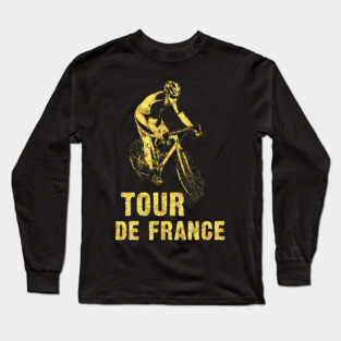 Tour de France Pro Cycling World Tour For The Cycling Fans Long Sleeve T-Shirt