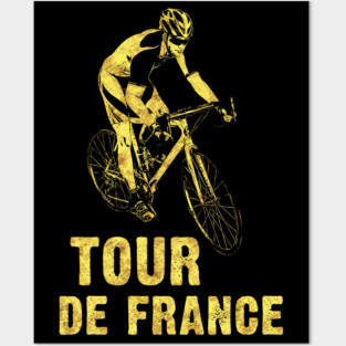 Tour de France Pro Cycling World Tour For The Cycling Fans Posters and Art