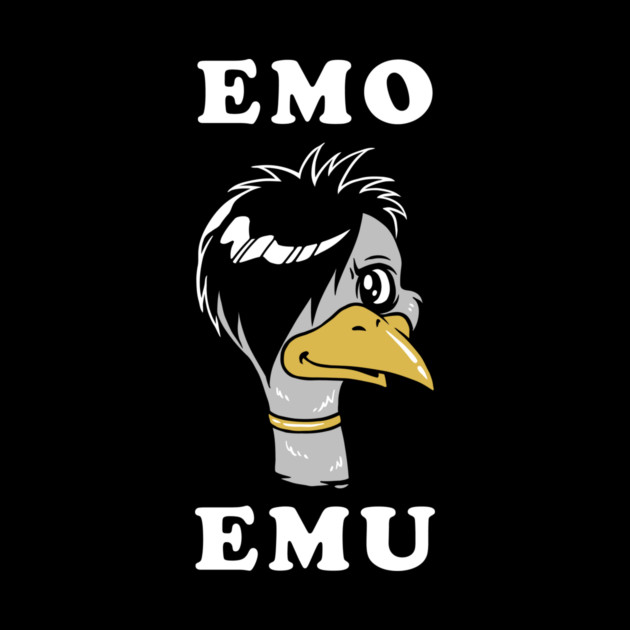 Emo Emu by dumbshirts