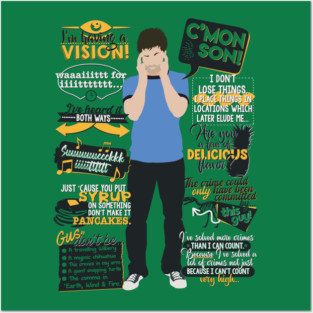 Shawn Spencer Quotes Posters and Art