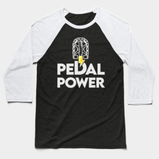 Pedal Power Baseball T-Shirt