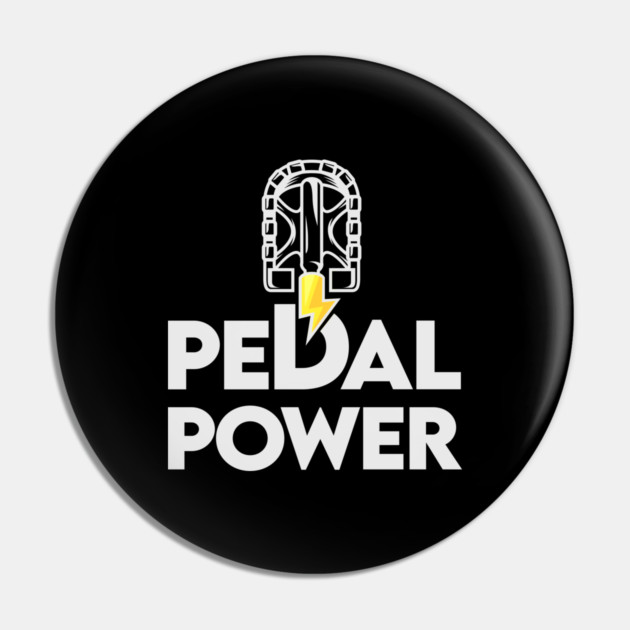 Pedal Power Pin by enrynz