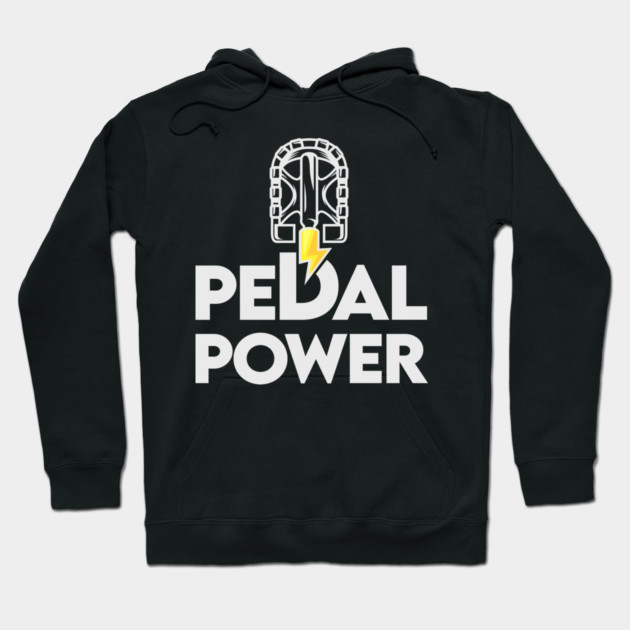 Pedal Power Hoodie by enrynz