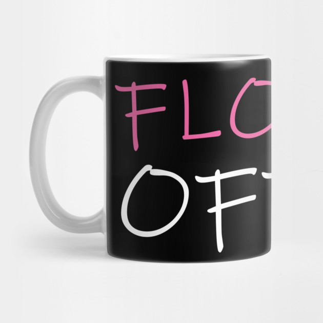 Flock Off, Funny Flamingo by logiamerch