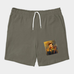 Ron Swanson Old Portrait Painting (Parks and Rec) Shorts