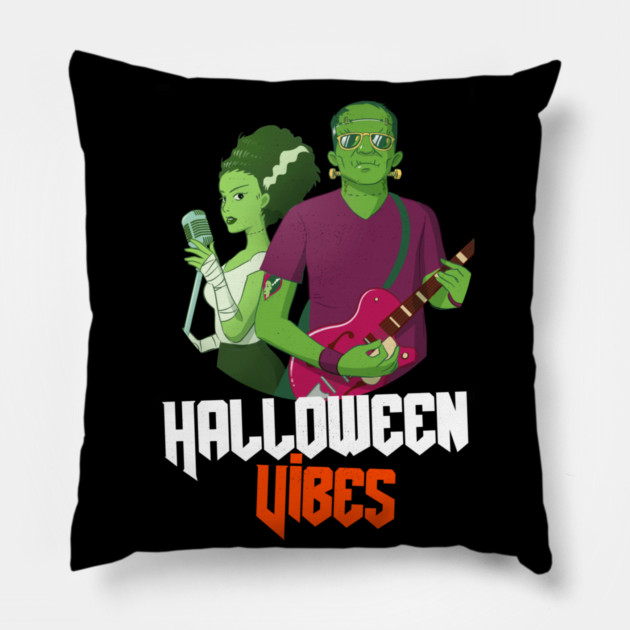 Halloween Vibes Pillow by MCALTees