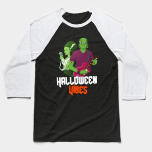 Halloween Vibes Baseball T-Shirt