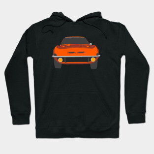 Opel GT Orange Hoodie