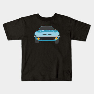 Opel GT Blue Kids T-Shirt
