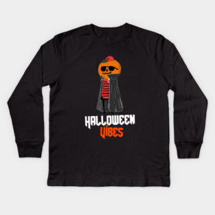 Halloween Vibes 2 Kids Long Sleeve T-Shirt