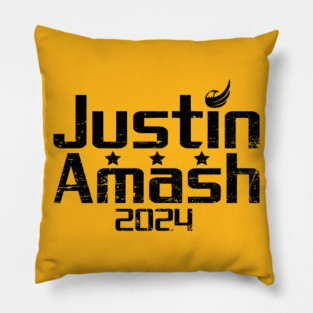 Justin Amash 2024 Pillow