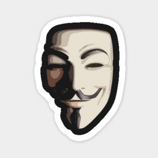 Guy Fawkes Mask Sticker