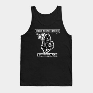 Trim Reaper (white fringe) Tank Top