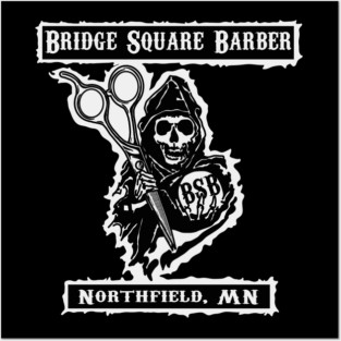 Trim Reaper (white fringe) Posters and Art