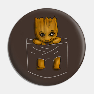 Groot Pocket Pin