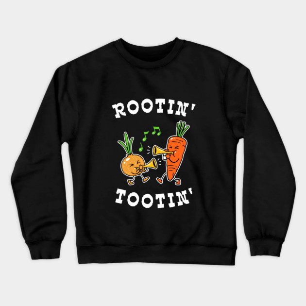 Rootin' Tootin' Crewneck Sweatshirt by dumbshirts