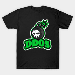 Hacker DDoS Attack T-Shirt
