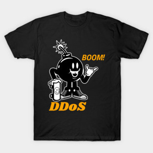 Hacker DDoS Attack Boom! T-Shirt