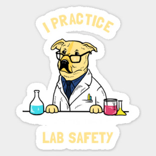 Practice Lab Safety Sticker