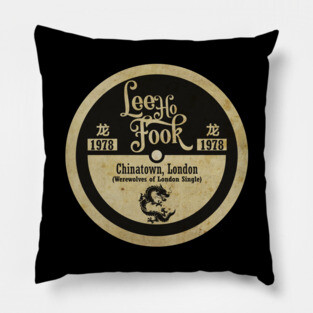 Vintage Chinese Restaurant Pillow