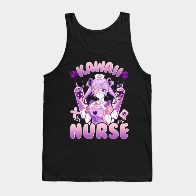 Anime Girl Nurse Design Gift Tank Top by creative