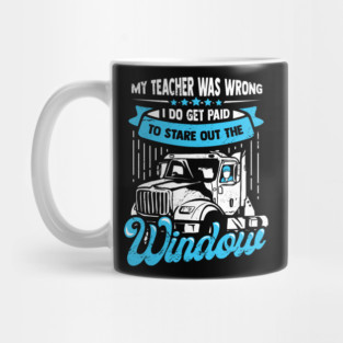 Funny Trucker 18 Wheeler Truck Driver Gift Mug