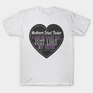 Montessori School Teacher T-Shirt